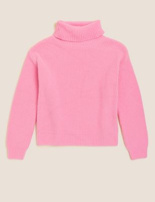 Plain Knitted Jumper (6-16 Yrs)