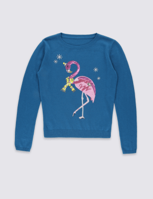 

Джемпер Flamingo с добавлением шерсти для девочки 5-14 лет