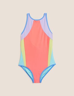 Colourblock Swimsuit (6-16 Yrs)