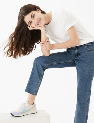 Denim Straight Leg Jeans (6-16 Yrs)