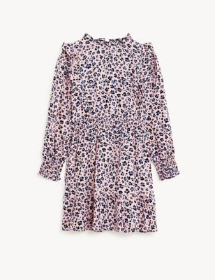 Leopard Print Dress (6-16 Yrs)