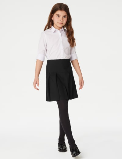 400px x 520px - Girls Long Tube School Skirt (9-18 Yrs) | M&S Collection | M&S