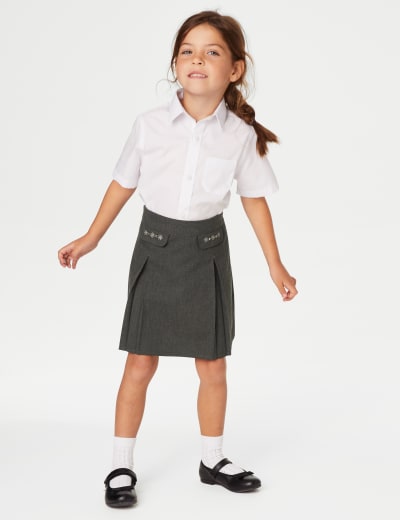 Navy skirt m&s hot sale