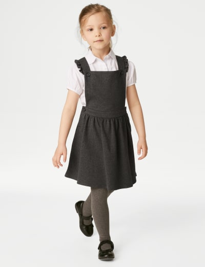 School pinafore with pockets clearance