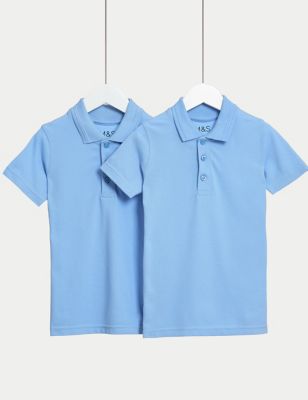 shuttle pond bra School Polo Shirts | M&S