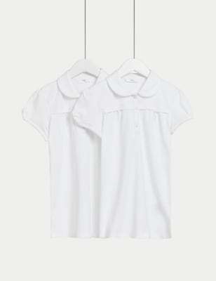 m&s long sleeve polo shirt