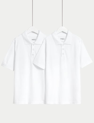 Skechers polo shirt kids deals