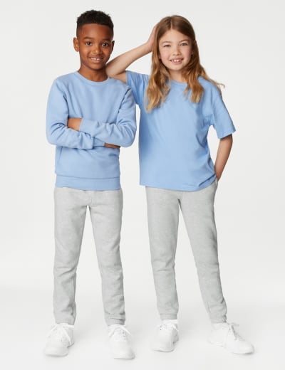 Boys grey school 2024 joggers