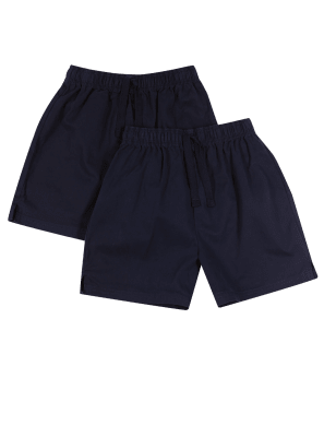 

Шорты Active Sport™ из чистого хлопка для физкультуры (2 шт)