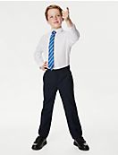 Комплект классических школьных брюк для мальчика (2 пары)