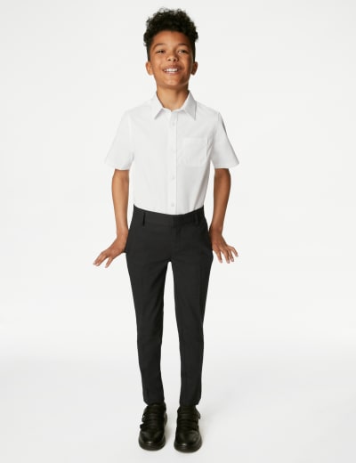 Boys' Super Skinny Longer Length School Trousers (2-18 Yrs), M&S  Collection