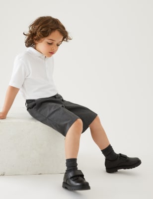 m&s boys school shoes