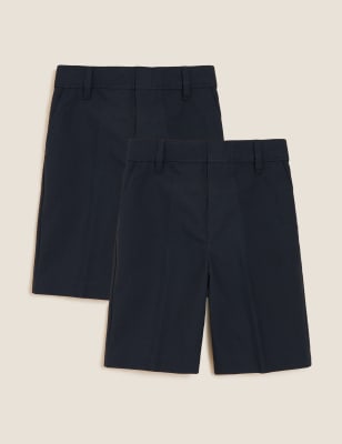 Navy School Shorts | M&S