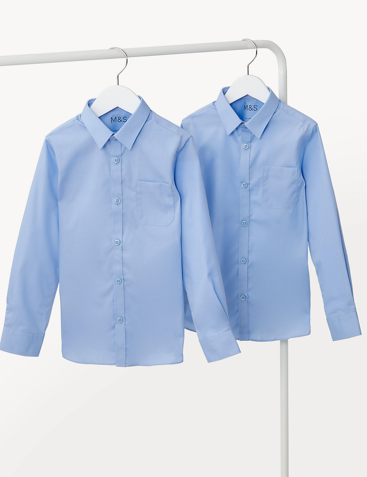 Комплект из двух рубашек с длинным рукавом(Комплект из двух рубашек с длинным рукавом)