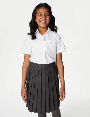 wide fit school shirts