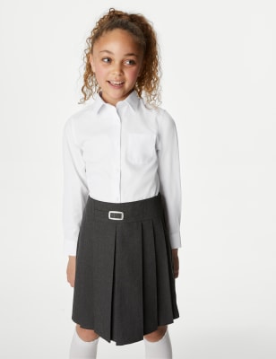 wide fit school shirts