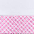 Girls' 2 in 1 Gingham Pleated School Dress (2-14 Yrs) - pink