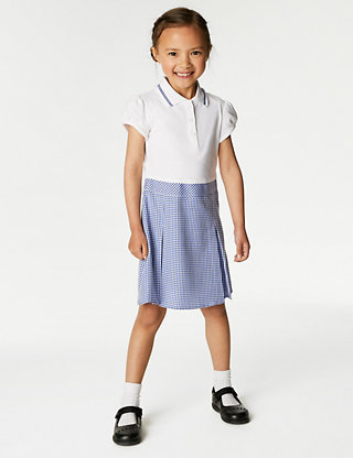 2 Hair Accessories School uniform gingham short or bloomers multiple colours 
