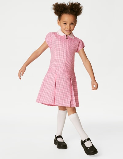 M&s gingham school dresses clearance