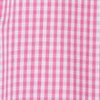 Girls' Pure Cotton Gingham School Dress (2-14 Yrs) - pink