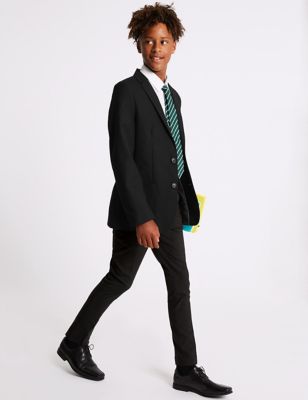 NEW Boys School Blazer Classic Uniform Blazers Black 