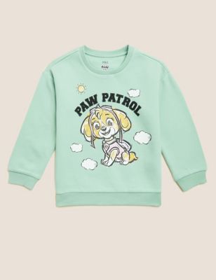 Cotton Rich Paw Patrol™ Sweatshirt (2-7 Yrs)