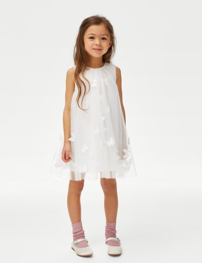 Jojo Maman Bebe Flamingo Dress 2/3