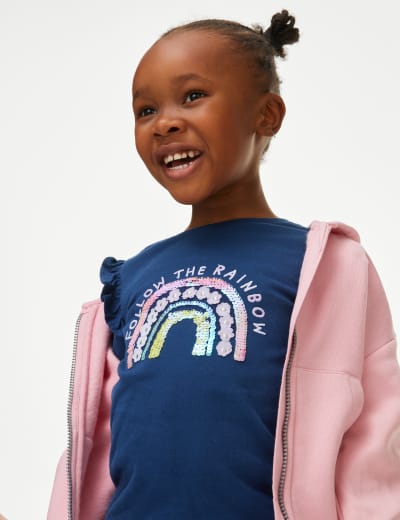 Frugi clearance rainbow hoodie