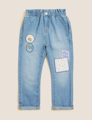 Regular Denim Embroidered Jeans (2-7 Yrs)