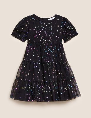 Star Tulle Dress (2-7 Yrs)
