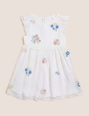 Chiffon Floral Dress (2-7 Yrs)