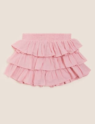 m and s pink skirt