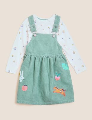 2pc Pure Cotton Patterned Outfit (2-7 Yrs)