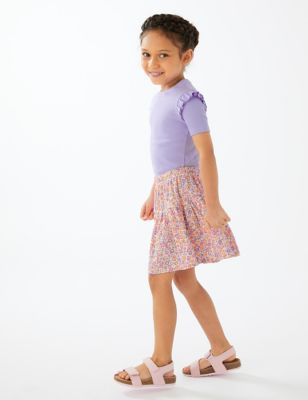 Floral Top & Bottom Outfit (2-7 Yrs)