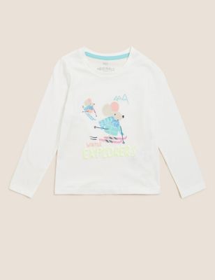 Pure Cotton Mouse Top (2-7 Yrs)