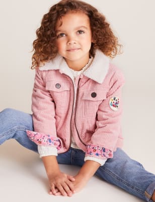 m&s girls denim jacket