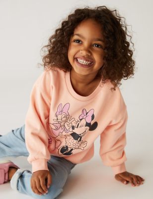 Cotton Rich Minnie Mouse™ Sweatshirt (2-8 Yrs)