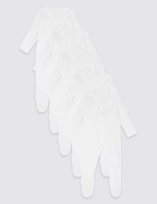 terry towelling sleepsuits marks and spencer