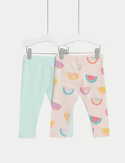 Marks and spencer baby girl leggings sales