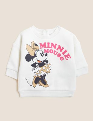 Cotton Rich Minnie Mouse™ Sweatshirt (0 - 3 Yrs)