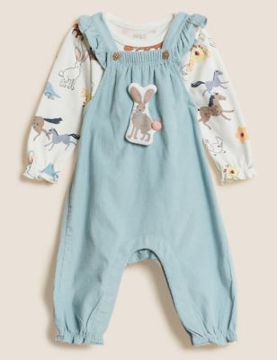 2pc Pure Cotton Animal Outfit (0-3 Yrs)