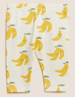 Cotton Rich Banana Leggings (0-3 Yrs)