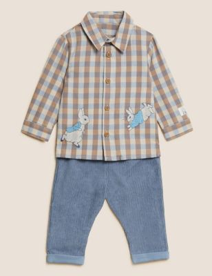 2pc Pure Cotton Peter Rabbit™ Outfit (0 -3 Yrs)