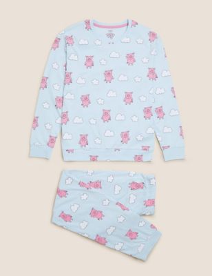 Pure Cotton Percy Pig™ Pyjamas (2-16 Yrs)