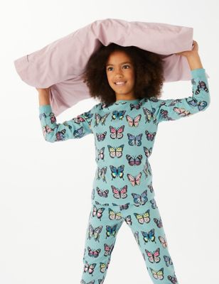 Cotton Rich Butterfly Pyjamas (7-16 Yrs)