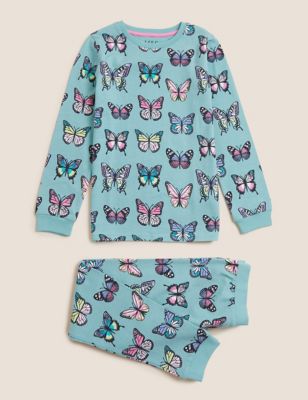 Cotton Rich Butterfly Pyjamas (7-16 Yrs)