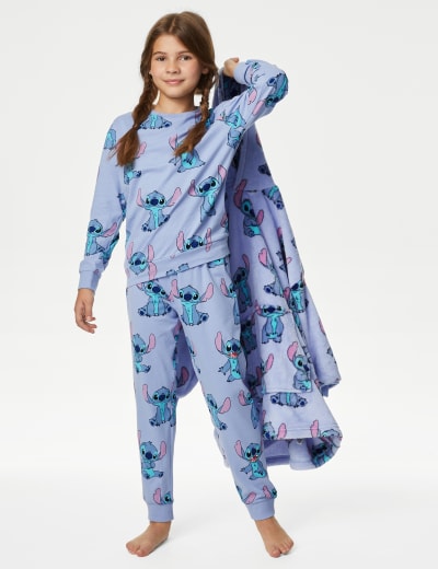 FleeceLilo u0026 Stitch™ Oversized Hoodie (7-16 Yrs) | Mu0026S Collection | Mu0026S