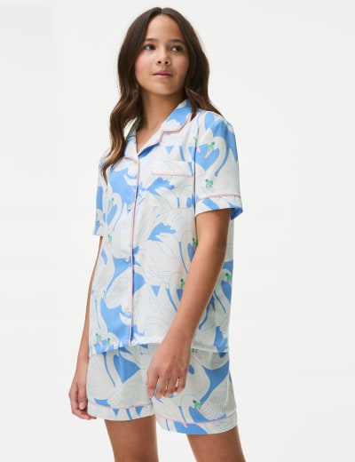 Pure Cotton Pyjamas 6 16 Yrs M S Collection M S