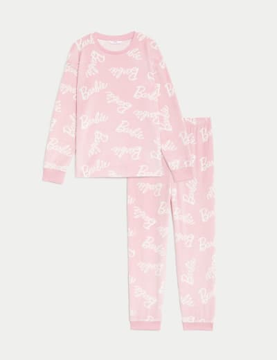 PENELOPE WILDBERRY FUZZY PAJAMA PANT - BARBIE – Meant 2 Be Kids