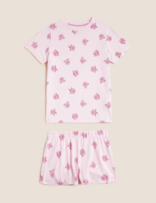 Pure Cotton Percy Pig™ Short Pyjamas (2-16 Yrs)